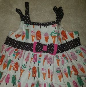 Nwot boutique ice cream & popsicle dress